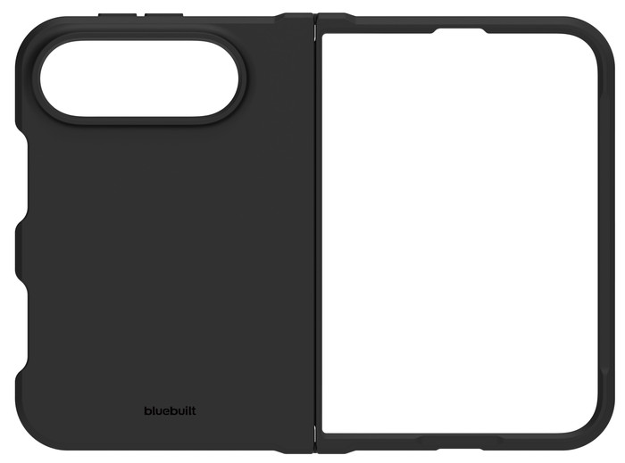 BlueBuilt Protective Back Cover met MagSafe iPhone Duo Zwart voorkant