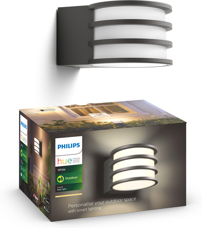 Philips Hue Lucca Wandlamp White Buiten null