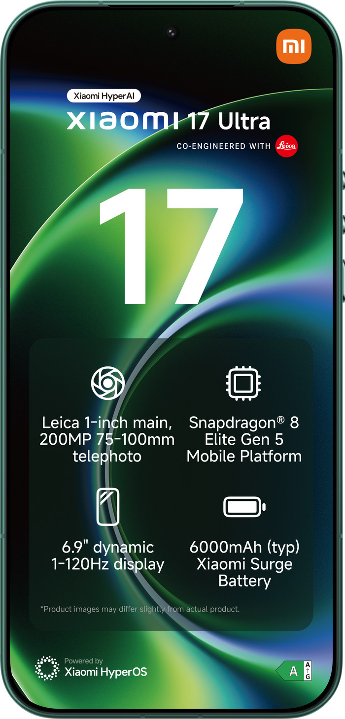 Xiaomi 17 Ultra 512GB Groen 5G voorkant