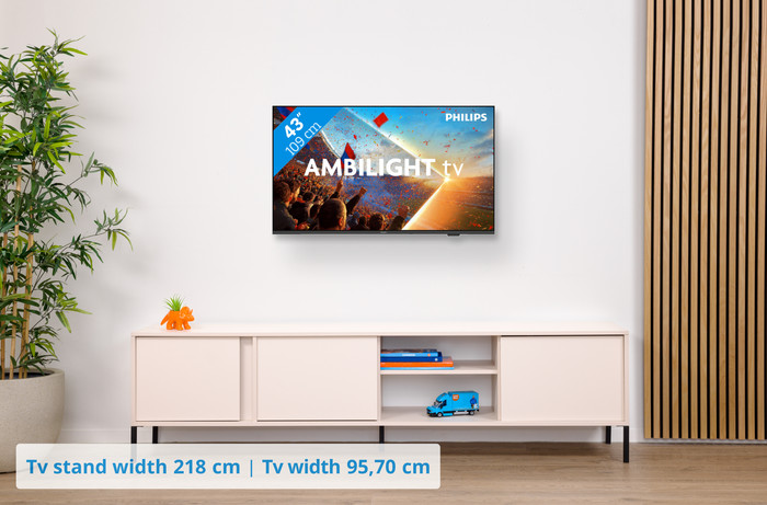 Philips Ambilight 43 inches PUS8001 (2026) visual Coolblue 1