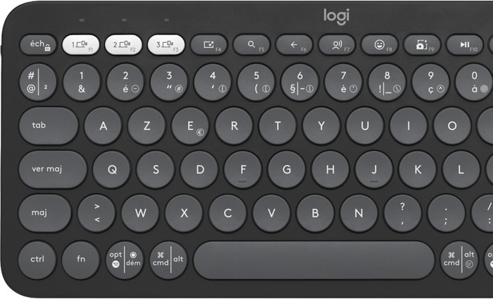 Logitech Pebble 2 Combo AZERTY Noir détail