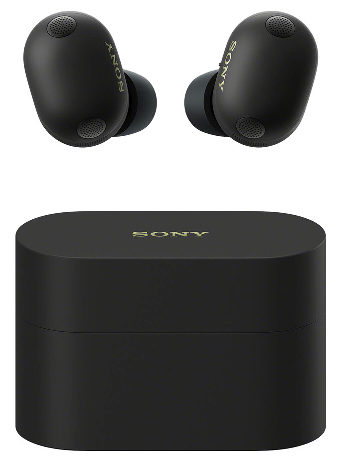 Sony WF-1000XM6 Zwart voorkant