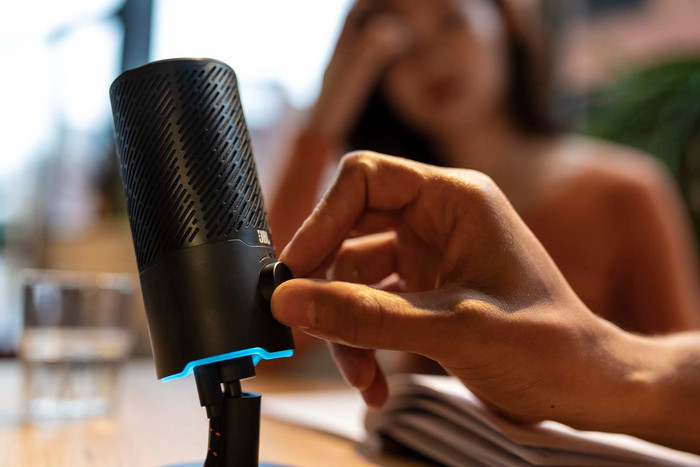 JBL Quantum Stream product in use