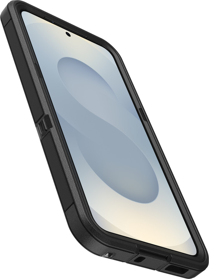OtterBox Defender Samsung Galaxy S25 Back Cover with Magnet Transparent with Black Belt bottom