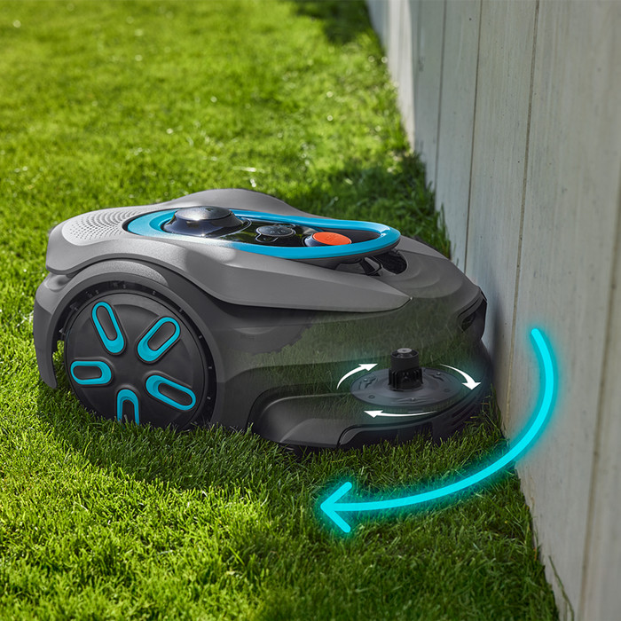 Gardena Smart Sileno Sense 400 product in gebruik
