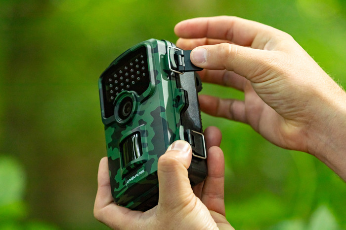 Camouflage EZ2 Lite product in gebruik