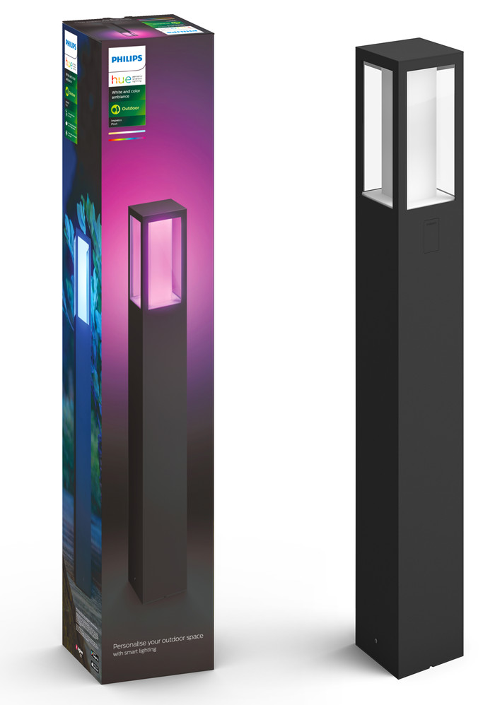 Philips Hue Impress Lampe sur Pied White and Color Noir Haut null