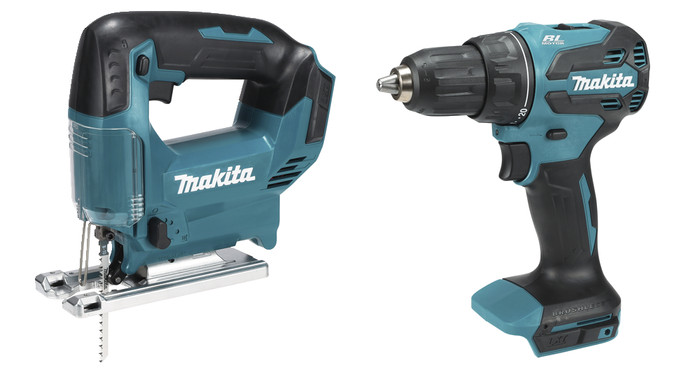 Makita DLX2543Y01 combiset voorkant