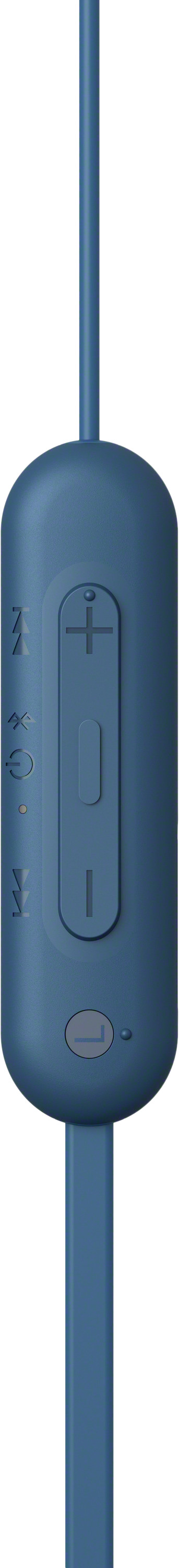 Sony WI-C100 Blue detail