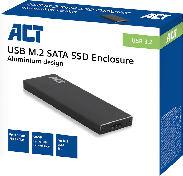ACT AC1600 M.2 SATA SSD Behuizing null