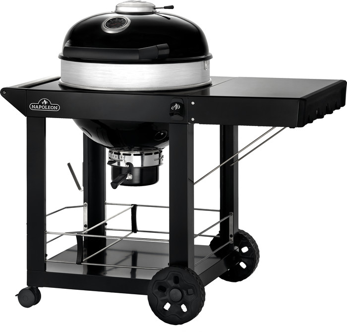 Napoleon PRO-CART Houtskool Kettle rechterkant