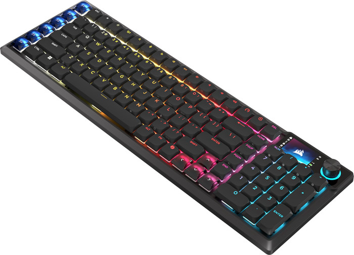 Corsair Vanguard AIR 99 Wireless Gaming Toetsenbord Zwart Azerty bovenkant