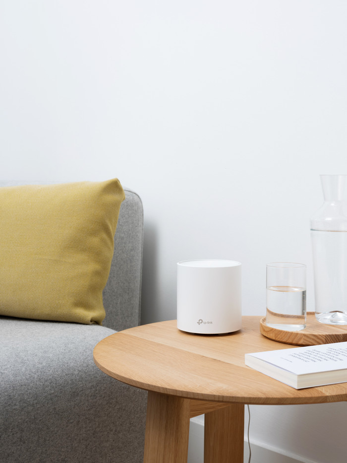 TP-Link Deco X50 3-pack + Deco X50 Outdoor product in use