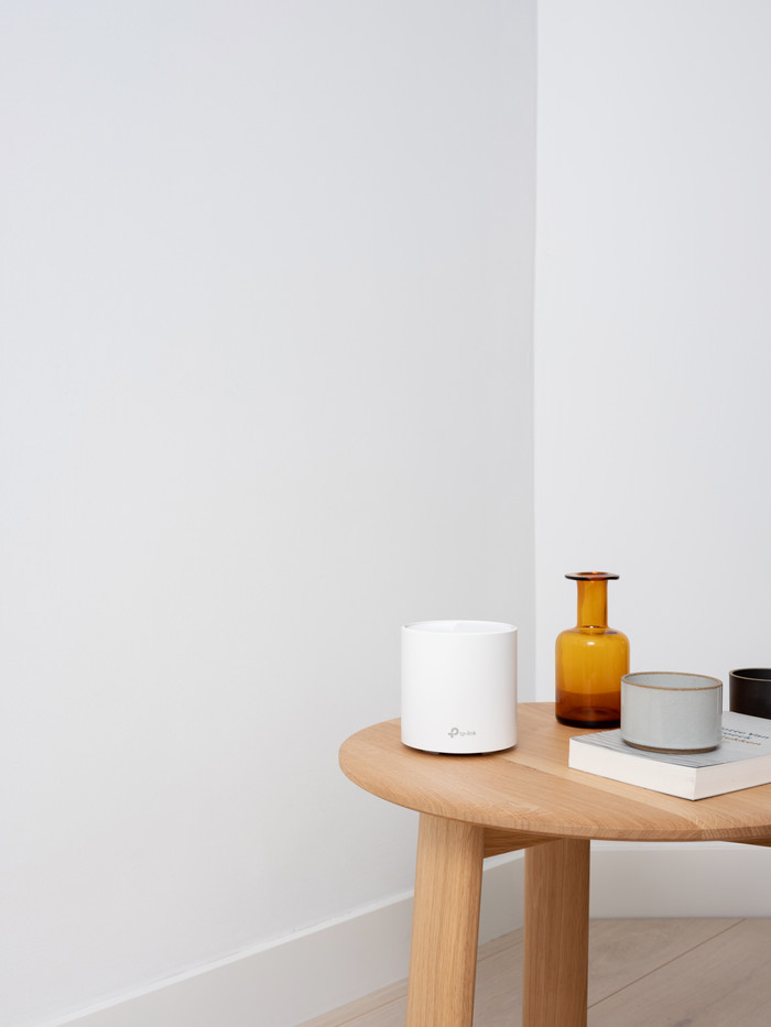 TP-Link Deco X50 3-pack + Deco X50 Outdoor product in use
