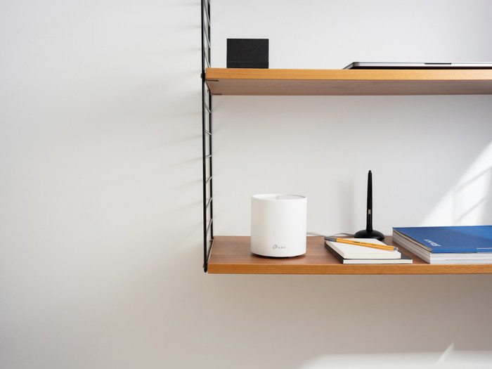 TP-Link Deco X50 3-pack + Deco X50 Outdoor product in use