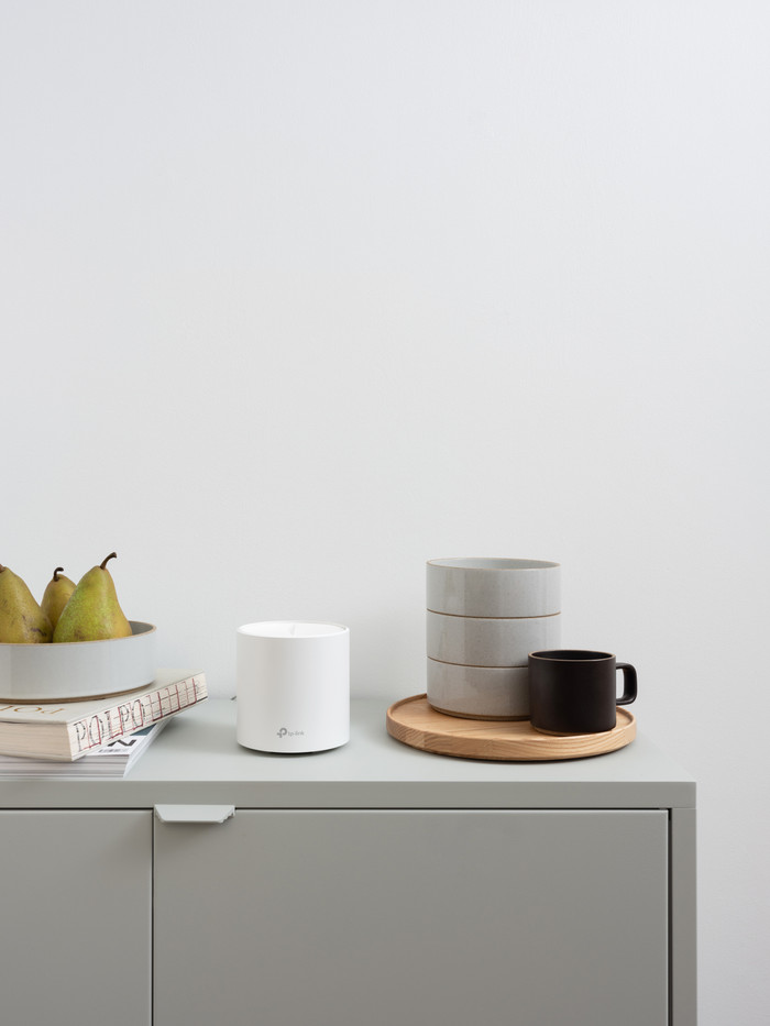 TP-Link Deco X50 3-pack + Deco X50 Outdoor product in use