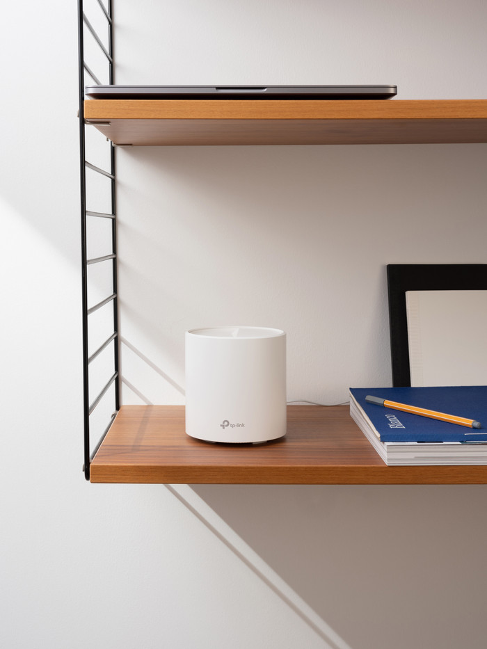 TP-Link Deco X50 3-pack + Deco X50 Outdoor product in use