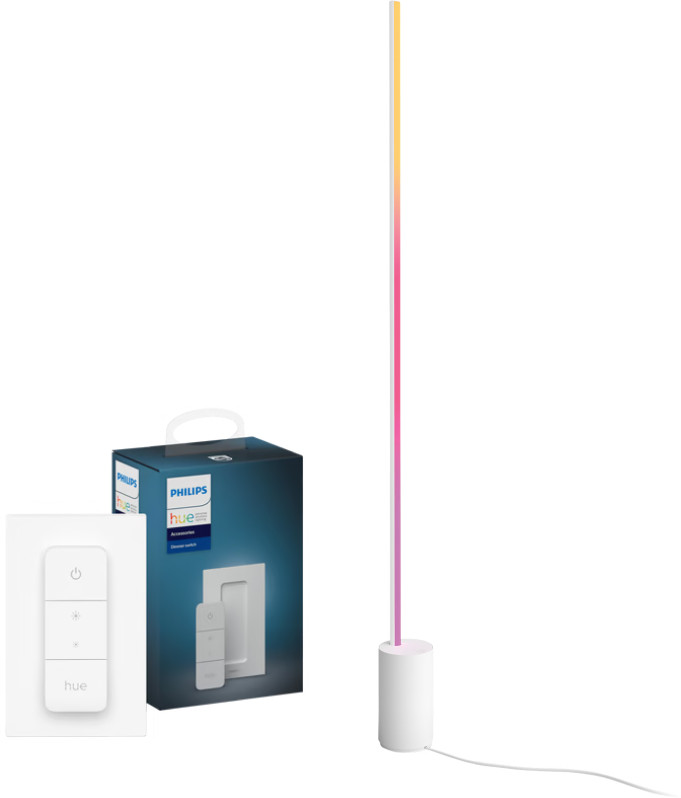 Philips Hue Gradient Signe White and Color Vloerlamp Wit + Dimmer Main Image