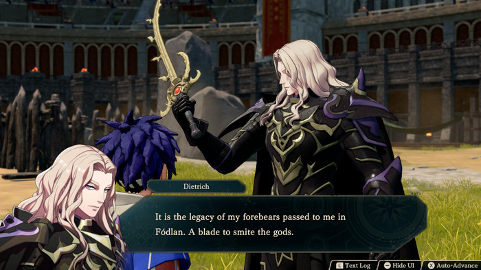 Fire Emblem Fortune's Weave Dagdan Collection Nintendo Switch 2 product in gebruik