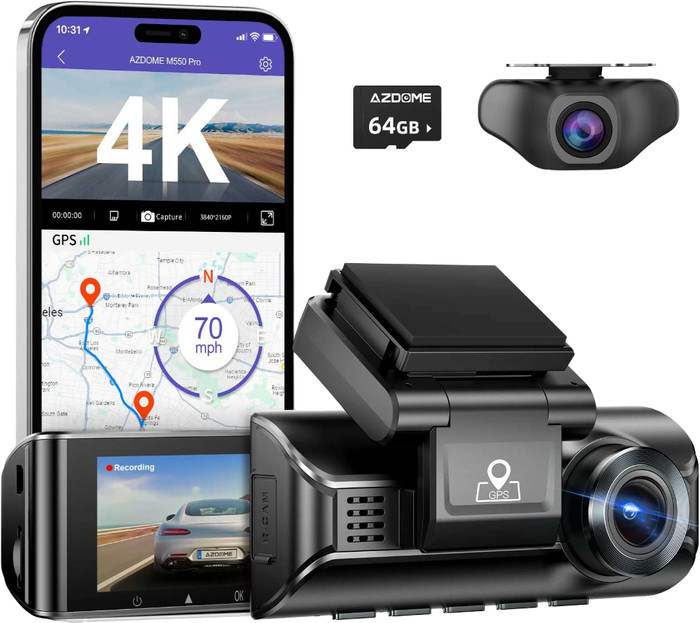 AZDome M770 Pro 2CH Main Image