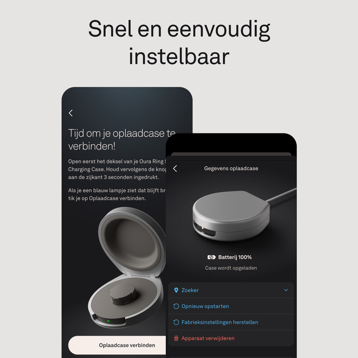 Oura Ring 5 Draadloze Oplaadcase Maat 10 visual leverancier