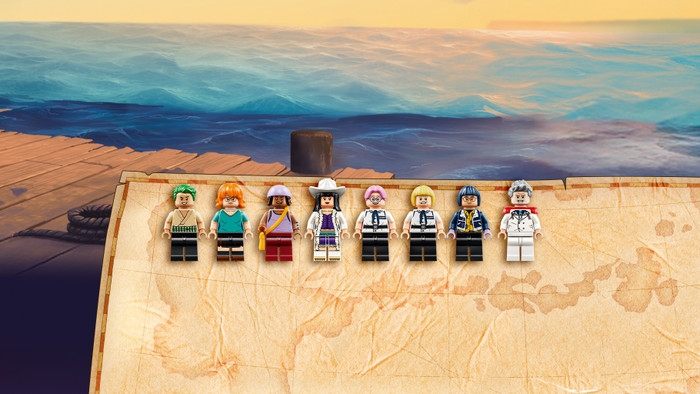 LEGO One Piece Het slagschip van Garp 75646 detail