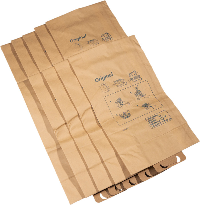 Nilfisk Thor stofzakken (10 stuks) achterkant