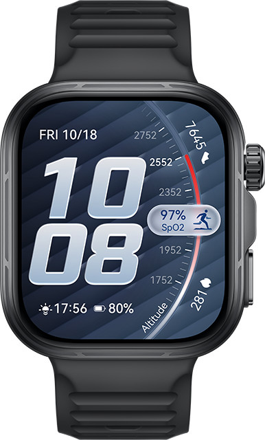 Huawei Watch Fit 5 Pro 44 mm Noir avant