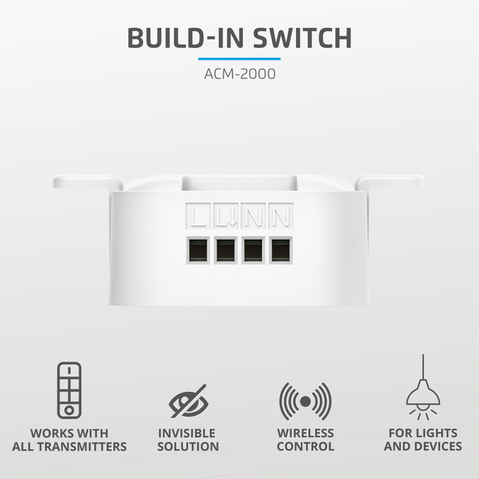 KlikAanKlikUit Built-In Switch ACM-2000 null