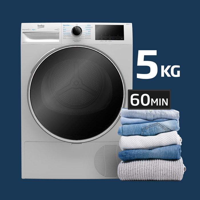 Beko B5T68247C0 RapiDry visual leverancier