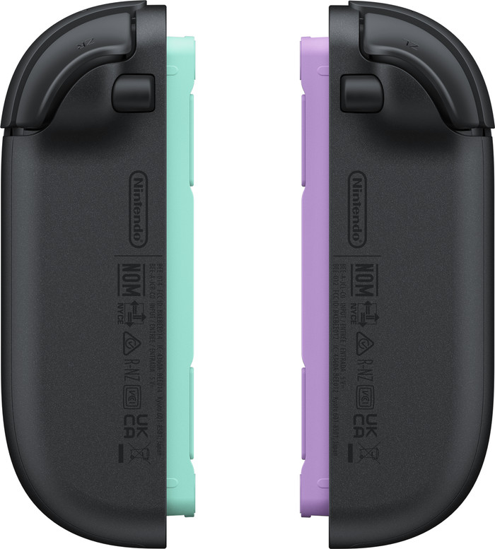 Nintendo Switch 2 Joy-Con set Paars/Groen achterkant