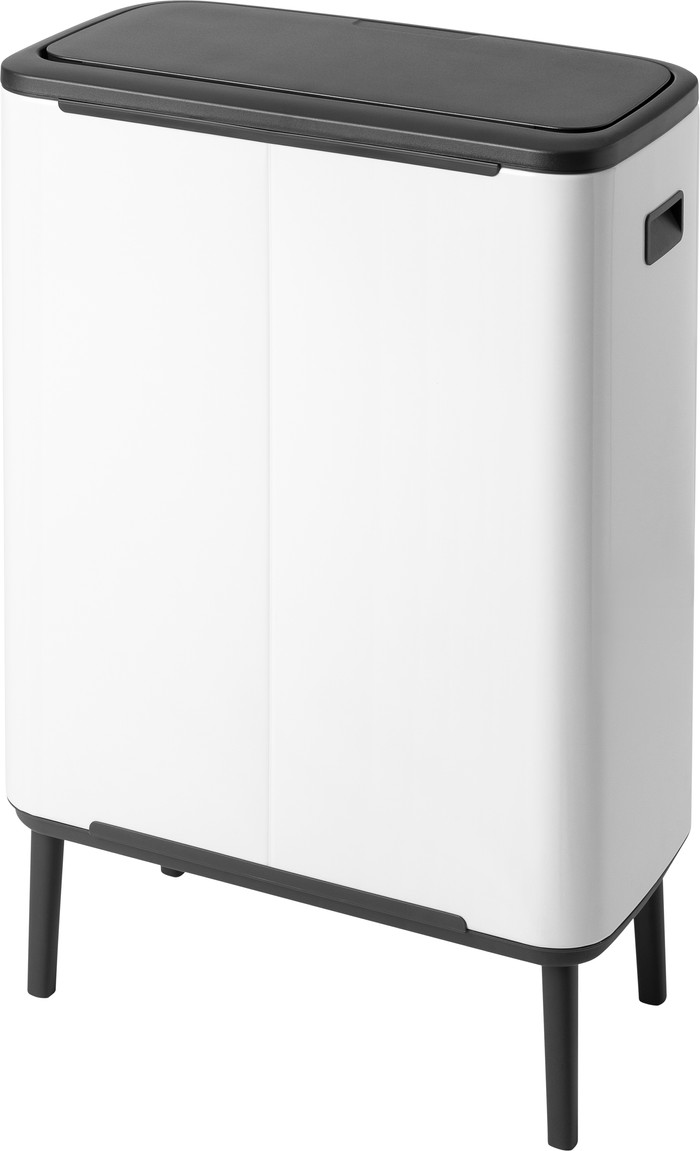 Brabantia Bo Touch Bin Hi Trash Can 2x 30L White null