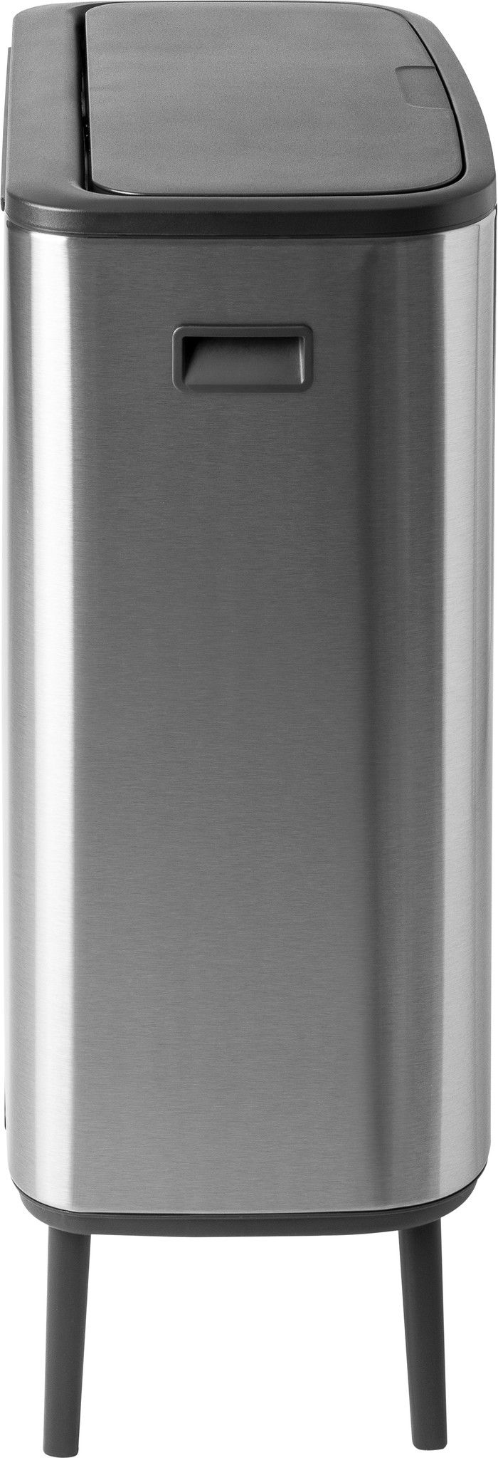 Brabantia Bo Touch Bin Hi Trash Can 2x 30L Matte Steel Fingerprint Proof null
