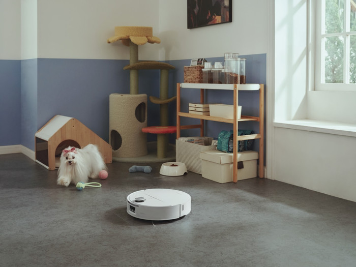 Roborock Qrevo Edge 2 FlowX White product in gebruik