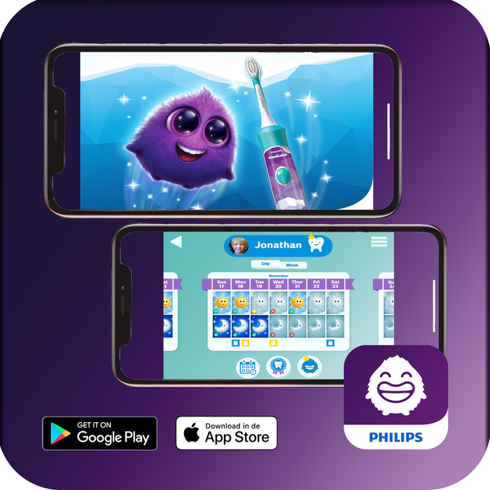 Philips Sonicare for Kids Connected HX6352/42 - Lot de 2 visuel fournisseur