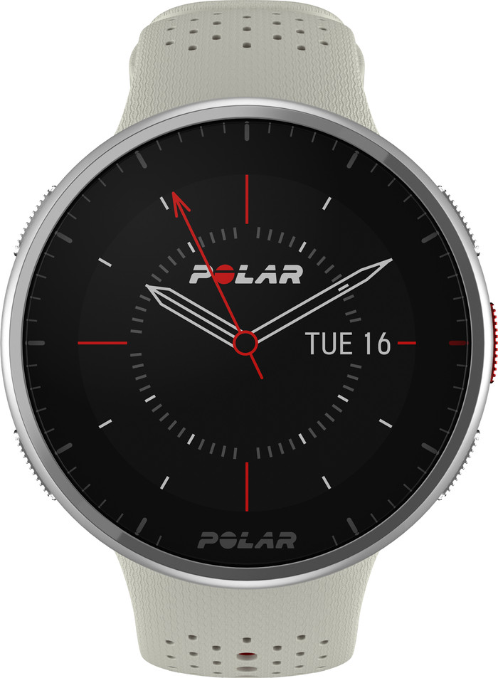 Polar Pacer Pro Blanc avant