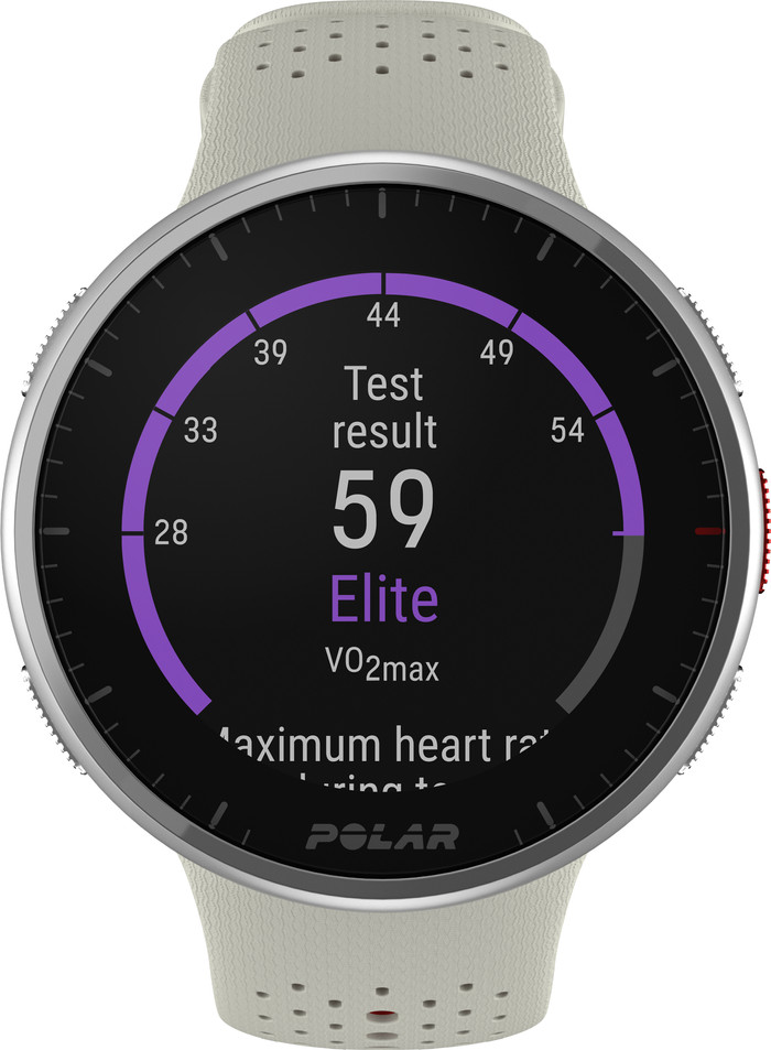 Polar Pacer Pro Blanc avant