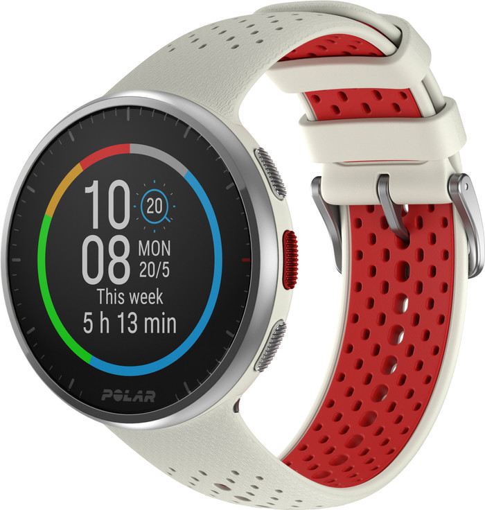 Polar Pacer Pro Blanc côté droit