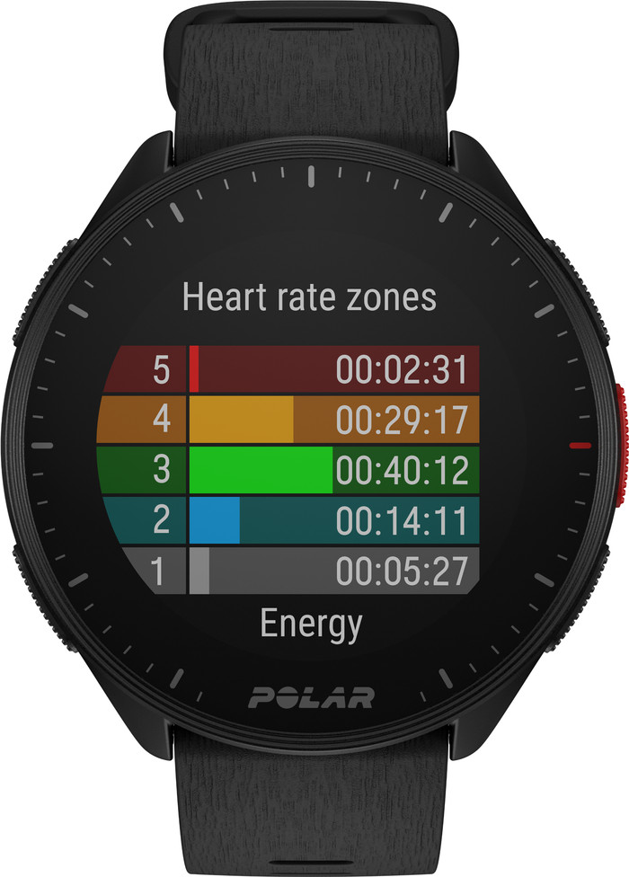 Polar Pacer Noir avant