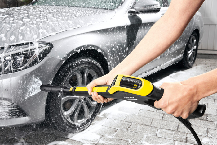Karcher K5 Premium Power Control Flex Home product in gebruik