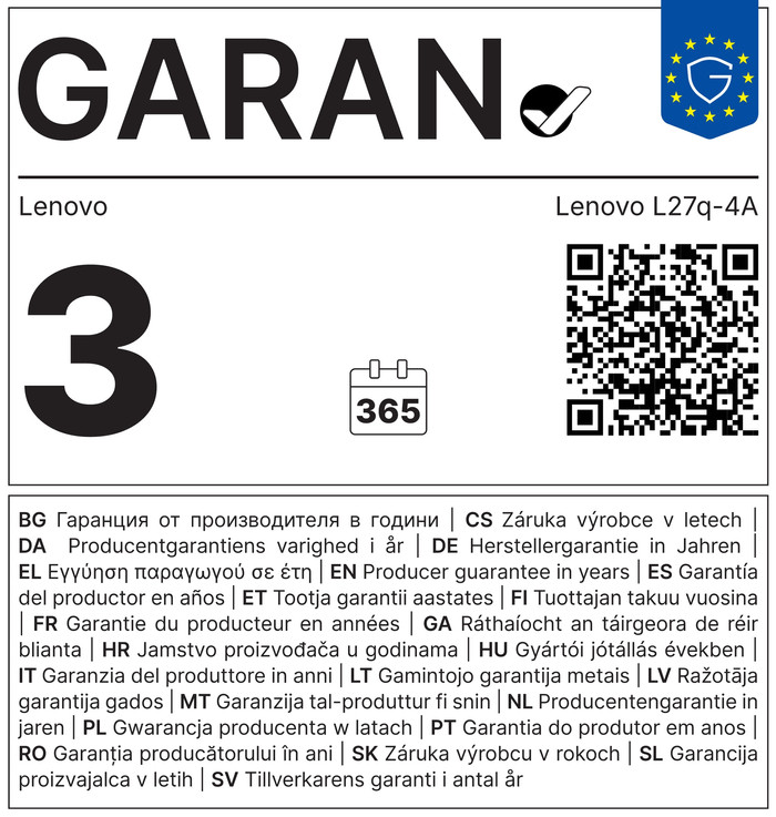 Lenovo L27q-4A