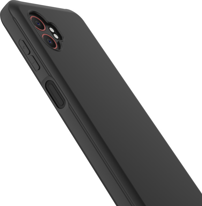 Just in Case Soft Design Samsung Galaxy Xcover7 Pro Back Cover Zwart onderkant