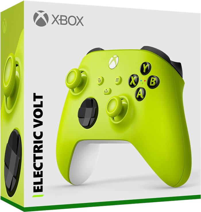 Microsoft Xbox Series X and S Wireless Controller Electric Volt Yellow, Green null