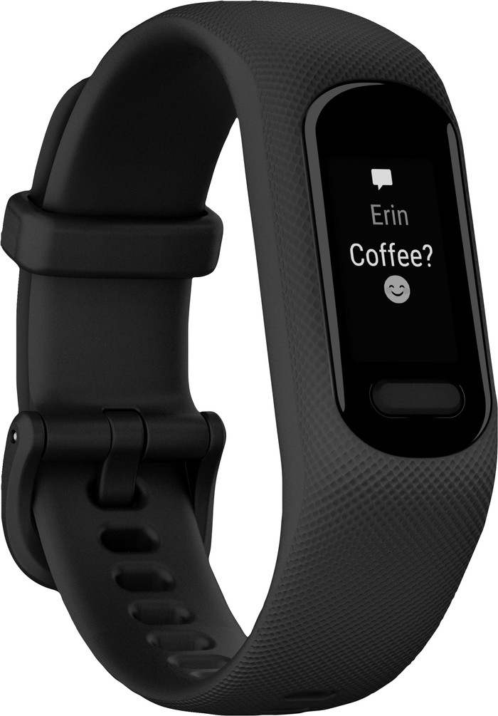Garmin Vivosmart 5 Black S/M left side