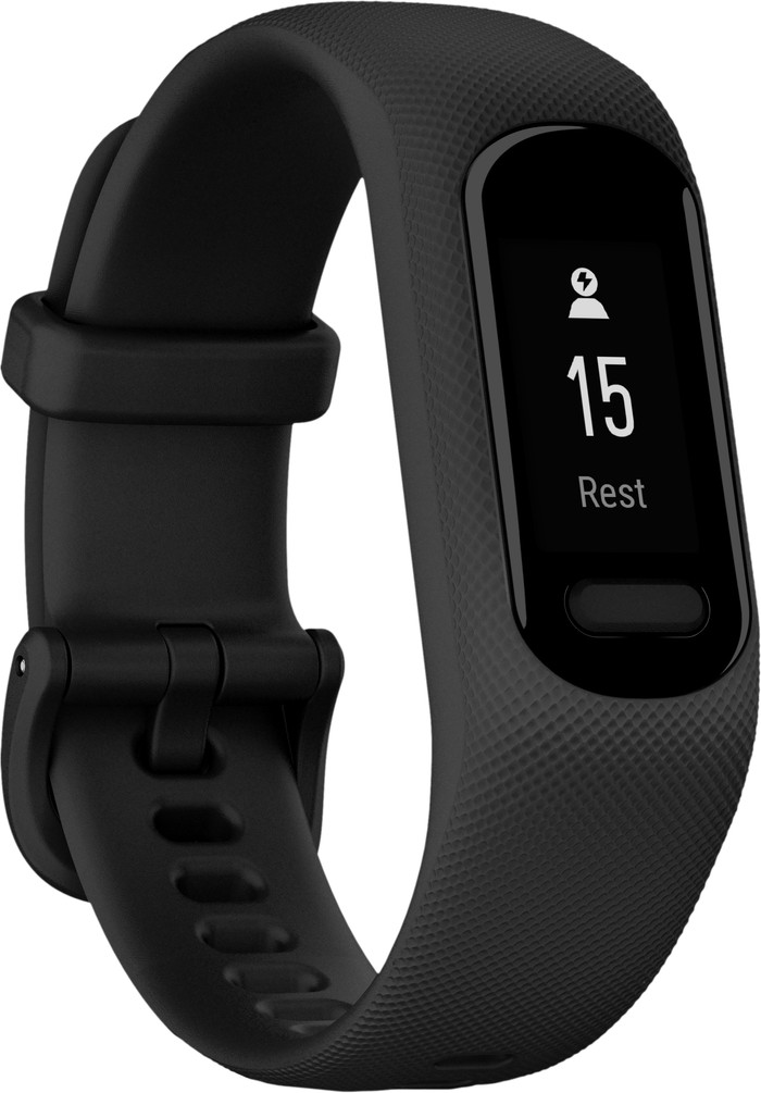 Garmin Vivosmart 5 Noir L côté gauche