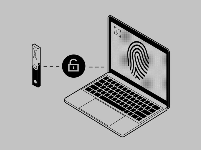 Ledger Nano S Plus Mat Zwart visual leverancier