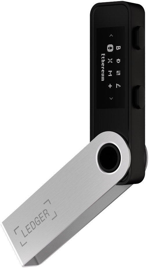 Ledger Nano S Plus Mat Zwart Main Image