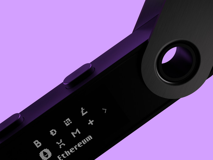 Ledger Nano S Plus Mat Zwart visual leverancier