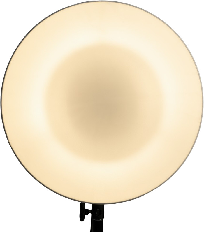 Nanlite BM40 Beauty Dish Reflector product in gebruik