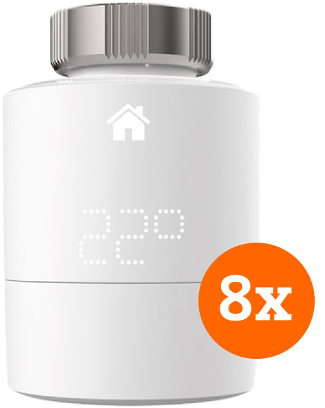Tado Smart Radiator Knob Expansion 8-pack Main Image